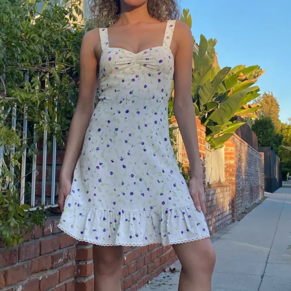 Floral Dress from Aritzia